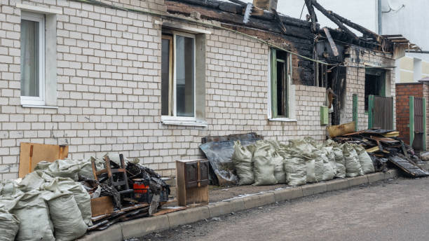 Professional Soot Cleanup technician working in Haddonfield, NJ